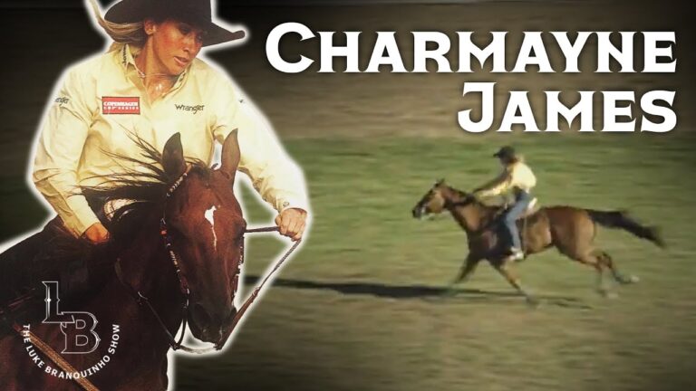 11x World Champion Barrel Racer & ProRodeo Hall of Famer: CHARMAYNE JAMES