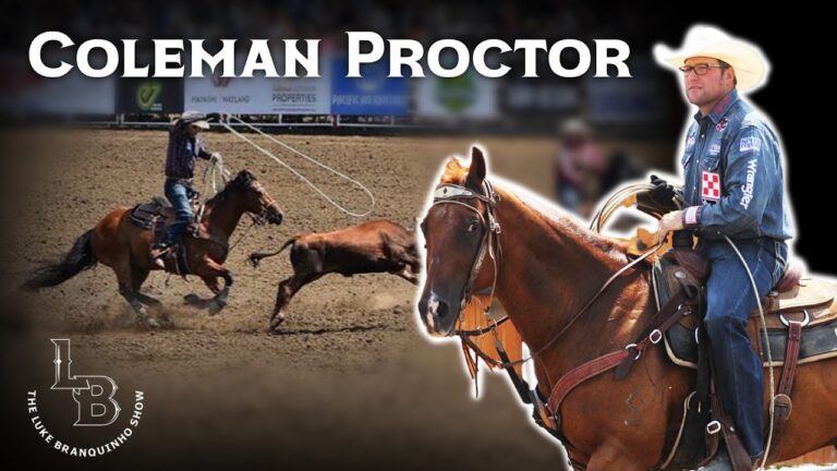 Professional Team Roper & 8x NFR Qualifier COLEMAN PROCTOR returns to the Luke Branquinho Show!